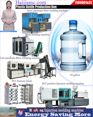macchine per la fabbricazione di bottiglie d'acqua di plastica macchine per l'iniezione di bottiglie d'acqua di plastica macchine per la fabbricazione di serbatoi d'acqua di plastica