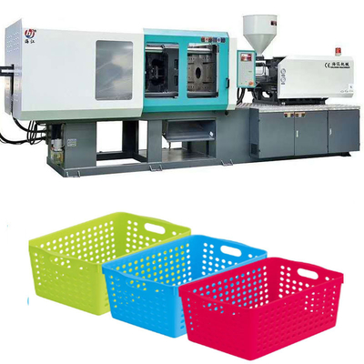 80 tonnellate usata macchina di stampaggio ad iniezione con sistema di controllo PLC e zona di riscaldamento 1-8