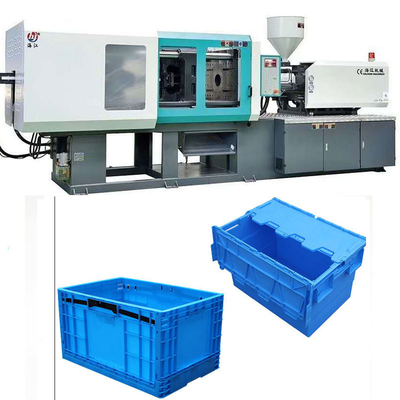 80 tonnellate usata macchina di stampaggio ad iniezione con sistema di controllo PLC e zona di riscaldamento 1-8