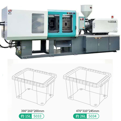 Macchina di stampaggio a iniezione EDM professionale con volume di iniezione da 154 cm3 a 3200 cm3