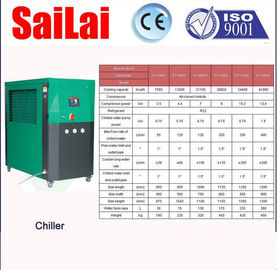 Unità su ordinazione del refrigeratore di processo industriale, refrigeratore raffreddato ad acqua industriale sopra protezione del carico