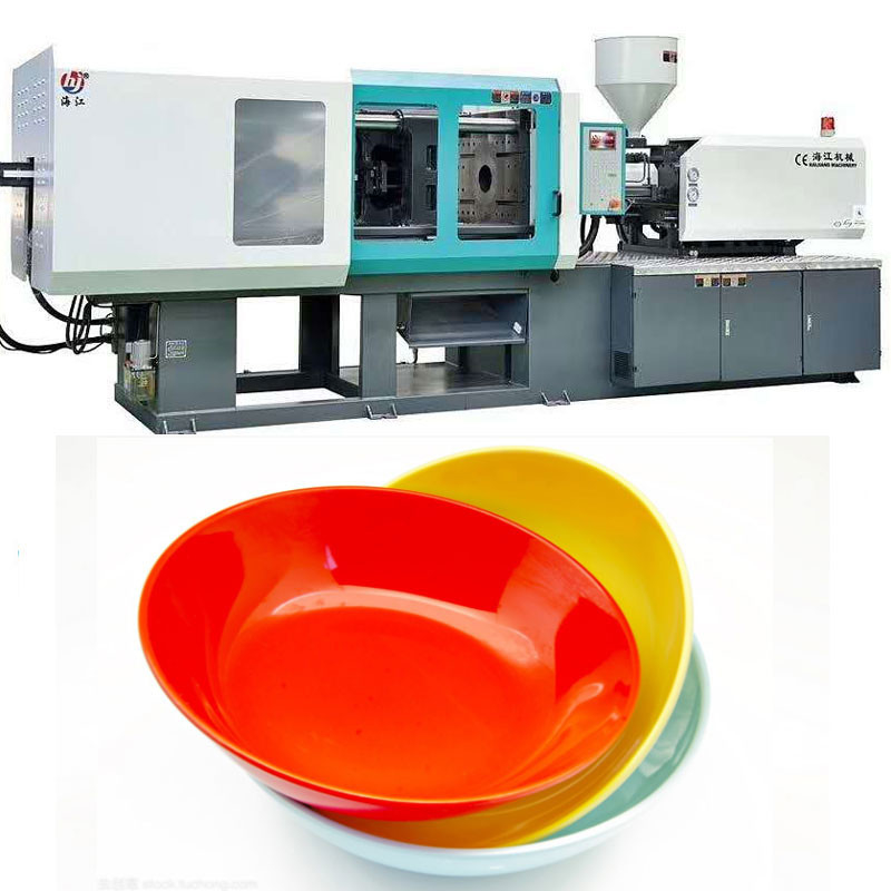 Macchina per lo stampaggio a iniezione di piastre rotonde in plastica di alta qualità e produzione